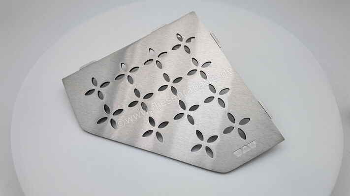  Schlüter Systems SHELF-E-S2 Wand-Ablagesystem Floral Edelstahl EB - edelstahl gebürstet H&ouml;he: 195 mm Breite: 195 mm SES2D5EB | 593281