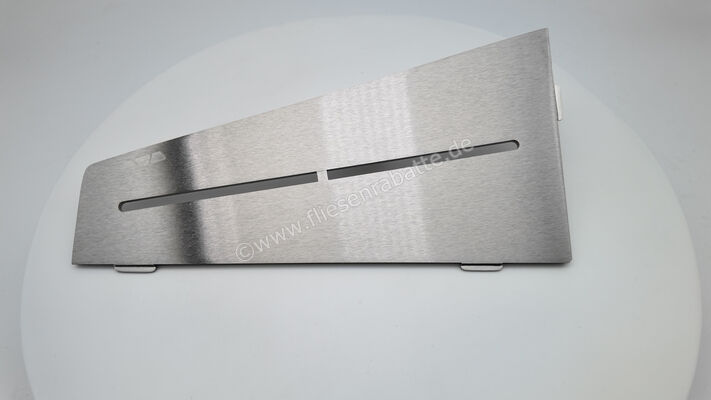  Schlüter Systems SHELF-E-S3 Wand-Ablagesystem Pure Edelstahl EB - edelstahl gebürstet H&ouml;he: 154 mm Breite: 295 mm SES3D7EB | 593293