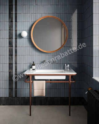  Sant Agostino Tetris Artic 5x20 cm Wandfliesen Glänzend Strukturiert Lucida CSATETIL05 | 593926