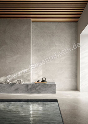  Sant Agostino Bergstone Outdoor Pearl 60x120x2 cm Terrassenplatte As 2.0 Matt Strukturiert Antiscivolo CSABEPA212 | 594118