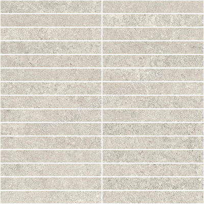  Sant Agostino Bergstone Pearl 30x30 cm Mosaik Plus Matt Strukturiert Naturale CSAPBEPE30 | 594142