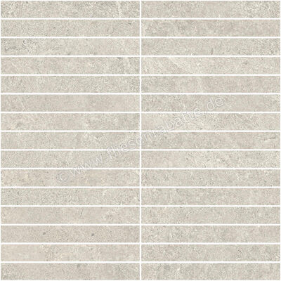  Sant Agostino Bergstone Pearl 30x30 cm Mosaik Plus Matt Strukturiert Naturale CSAPBEPE30 | 594148