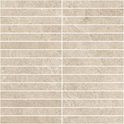  Sant Agostino Bergstone Ivory 30x30 cm Mosaik Plus Matt Strukturiert Naturale CSAPBEIV30 | 594178