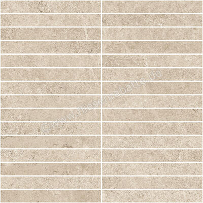  Sant Agostino Bergstone Ivory 30x30 cm Mosaik Plus Matt Strukturiert Naturale CSAPBEIV30 | 594187
