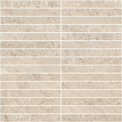  Sant Agostino Bergstone Ivory 30x30 cm Mosaik Plus Matt Strukturiert Naturale CSAPBEIV30 | 594190