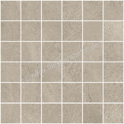  Sant Agostino Bergstone Sand 30x30 cm Mosaik 5x5 Matt Strukturiert Naturale CSAMBESA30 | 594253