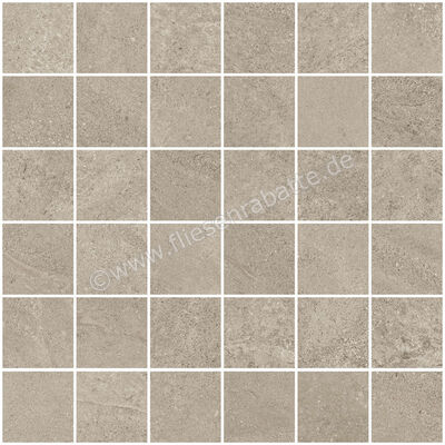  Sant Agostino Bergstone Sand 30x30 cm Mosaik 5x5 Matt Strukturiert Naturale CSAMBESA30 | 594256