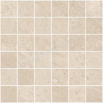  Sant Agostino Bergstone Ivory 30x30 cm Mosaik 5x5 Matt Strukturiert Naturale CSAMBEIV30 | 594307