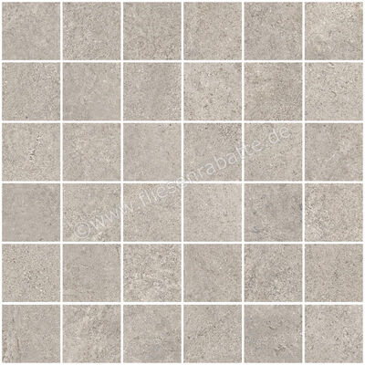  Sant Agostino Bergstone Grey 30x30 cm Mosaik 5x5 Matt Strukturiert Naturale CSAMBEGR30 | 594313