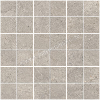  Sant Agostino Bergstone Grey 30x30 cm Mosaik 5x5 Matt Strukturiert Naturale CSAMBEGR30 | 594316