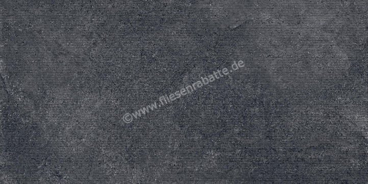  Sant Agostino Bergstone Black 60x120 cm Wandfliese Decor Rigato Matt Strukturiert Rigata CSABERB612 | 594715