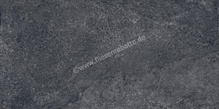  Sant Agostino Bergstone Black 60x120 cm Wandfliese Decor Rigato Matt Strukturiert Rigata CSABERB612 | 594721
