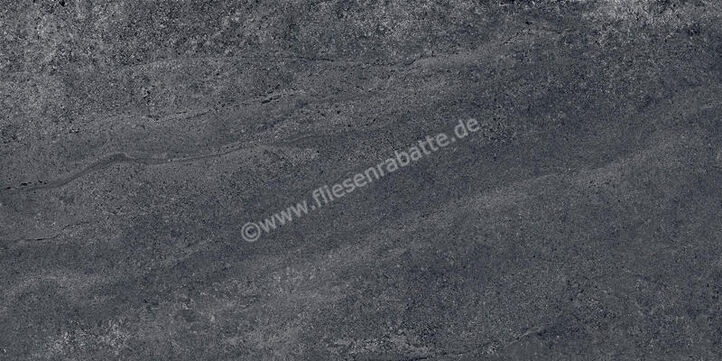  Sant Agostino Bergstone Black 60x120 cm Bodenfliese / Wandfliese Matt Strukturiert Naturale CSABEBL612 | 595912