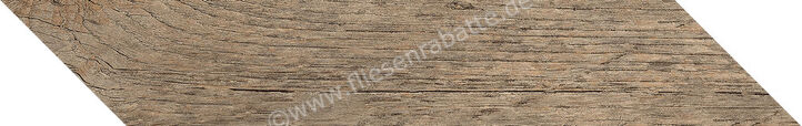  Sant Agostino Yorkwood Brown 9.4x49 cm Bodenfliese / Wandfliese Chevron Matt Eben Naturale CSACHYBR45 | 596632