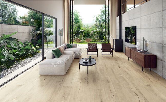  Sant Agostino Timewood Honey 30x120 cm Bodenfliese / Wandfliese Matt Eben Naturale CSATWHOY30 | 597961