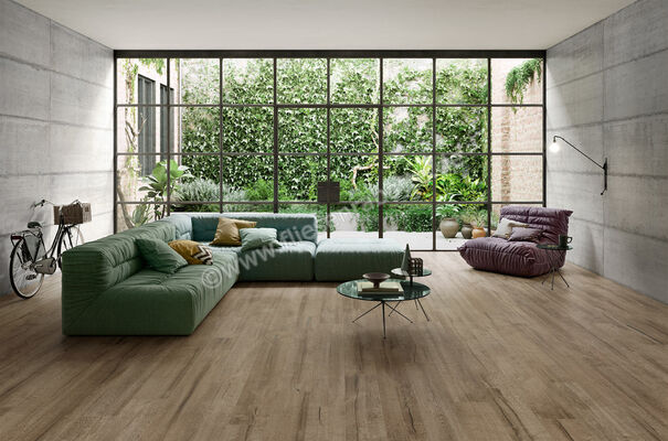  Sant Agostino Timewood Brown 30x120 cm Bodenfliese / Wandfliese Matt Eben Naturale CSATWBRN30 | 598051