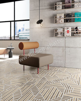  Sant Agostino Form Cement 90x90 cm Bodenfliese / Wandfliese Matt Eben Naturale CSAFORCE90 | 598417