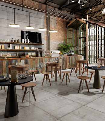  Sant Agostino Form Grey 90x90 cm Bodenfliese / Wandfliese Matt Eben Naturale CSAFORGR90 | 598462