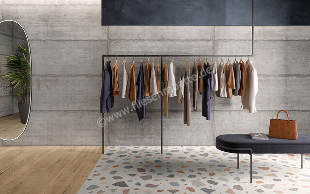  Sant Agostino Form Grey 90x90 cm Bodenfliese / Wandfliese Matt Eben Naturale CSAFORGR90 | 598465
