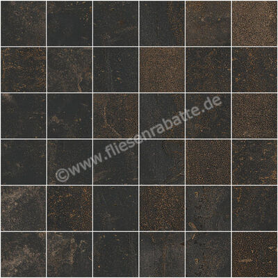  Sant Agostino Oxidart Black 30x30 cm Mosaik 5x5 Matt Eben Naturale CSAMOXBL30 | 598606