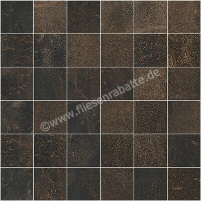  Sant Agostino Oxidart Black 30x30 cm Mosaik 5x5 Matt Eben Naturale CSAMOXBL30 | 598609