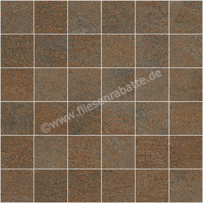  Sant Agostino Oxidart Copper 30x30 cm Mosaik 5x5 Matt Eben Naturale CSAMOXCO30 | 598624