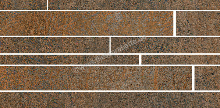  Sant Agostino Oxidart Copper 22.5x45 cm Mosaik Matt Eben Naturale CSAMUOCO45 | 598663