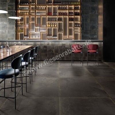  Sant Agostino Oxidart Black 60x120 cm Bodenfliese / Wandfliese Matt Eben Naturale CSAOXBLA12 | 599335