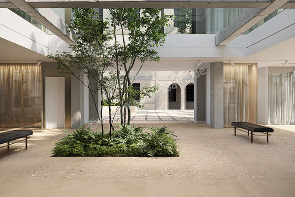  Sant Agostino Logico Outdoor Sand 60x120x2 cm Terrassenplatte AS 2.0 Matt Eben Antiscivolo CSALSAA212 | 599863