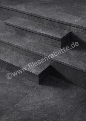  Sant Agostino Bergstone Black 30x60 cm Bodenfliese / Wandfliese Matt Strukturiert Naturale CSABEBLA30 | 601903