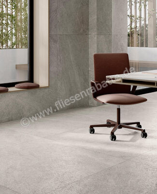  Sant Agostino Bergstone Light 60x120 cm Bodenfliese / Wandfliese Matt Strukturiert Naturale CSABELI612 | 602104