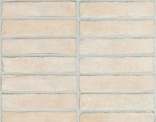  Sant Agostino Bit Cream 5x20 cm Bodenfliese / Wandfliese Matt Strukturiert Naturale CSABITCR05 | 602248