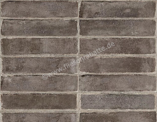  Sant Agostino Bit Moka 5x20 cm Bodenfliese / Wandfliese Matt Strukturiert Naturale CSABITMO05 | 602254