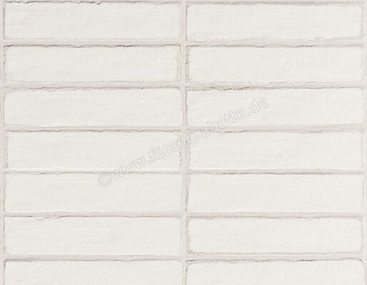  Sant Agostino Bit White 5x20 cm Bodenfliese / Wandfliese Matt Strukturiert Naturale CSABITWH05 | 602263