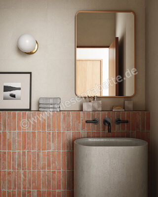  Sant Agostino Bit Cotto 5x20 cm Bodenfliese / Wandfliese Matt Strukturiert Naturale CSABITCT05 | 602422