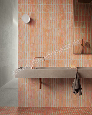  Sant Agostino Bit Natural 5x20 cm Bodenfliese / Wandfliese Matt Strukturiert Naturale CSABITNA05 | 602443