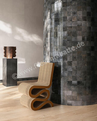  Sant Agostino Pixel Black 10x10 cm Wandfliese Glänzend Strukturiert Lucida CSAPXBKL10 | 602755