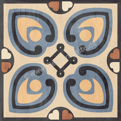  Sant Agostino Patchwork Colors 02 20x20 cm Bodenfliese / Wandfliese Matt Eben Naturale CSAPCO0220 | 602896