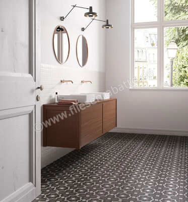  Sant Agostino Patchwork B W 04 20x20 cm Bodenfliese / Wandfliese Matt Eben Naturale CSAPBW0420 | 603139