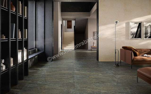  Sant Agostino Unionstone 2 Serpentino 60x120 cm Bodenfliese / Wandfliese Matt Eben Naturale CSASRPNT60 | 604270