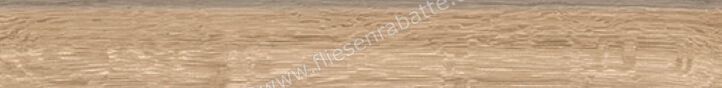  Sant Agostino Barkwood Honey 7.3x60 cm Sockel Matt Eben Naturale CSABBAAH60 | 604795