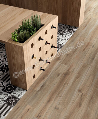  Sant Agostino Barkwood Natural 20x120 cm Bodenfliese / Wandfliese Matt Eben Naturale CSABA7NA20 | 604969