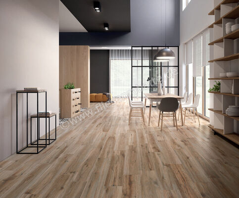  Sant Agostino Barkwood Natural 20x120 cm Bodenfliese / Wandfliese Matt Eben Naturale CSABA7NA20 | 604978