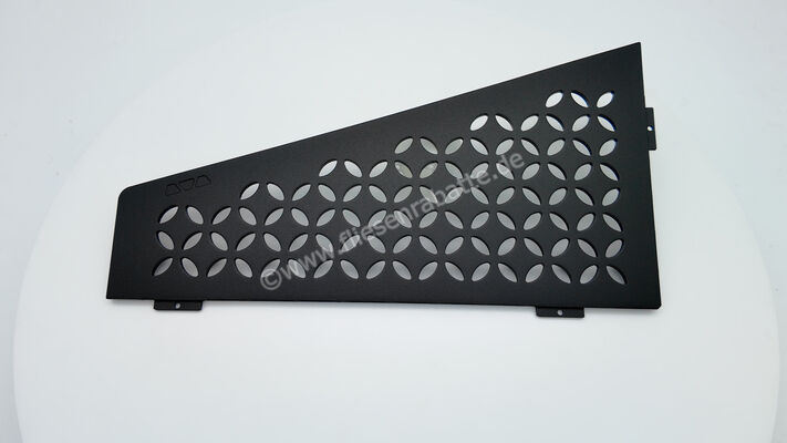  Schlüter Systems SHELF-E-S3 Wand-Ablagesystem Floral Aluminium MGS - strukturbeschichtet graphitschwarz H&ouml;he: 154 mm Breite: 295 mm SES3D5MGS | 605806