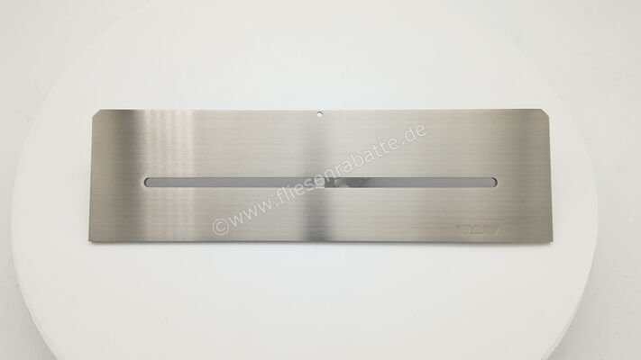  Schlüter Systems SHELF-N-S1 Wand-Ablagesystem Pure Edelstahl EB - edelstahl gebürstet H&ouml;he: 300 mm Breite: 87 mm SNS1D7EB | 605818