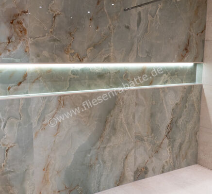  Marazzi Allmarble Onice Giada 60x120 cm Bodenfliese / Wandfliese Glänzend Eben Lux MPAH | 605827