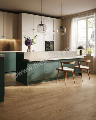  Sant Agostino Sunwood Caramel 30x120 cm Bodenfliese / Wandfliese Matt Eben Naturale CSASNC3012 | 608257