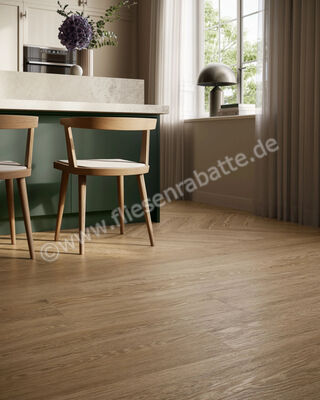  Sant Agostino Sunwood Caramel 20x120 cm Bodenfliese / Wandfliese Matt Eben Naturale CSASNC2012 | 608275