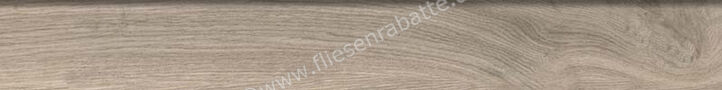  Sant Agostino Primewood Taupe 7.3x60 cm Sockel Matt Eben Naturale CSABPWTA60 | 608533
