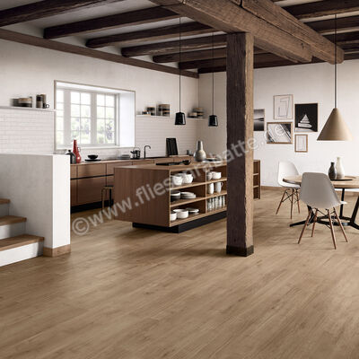  Sant Agostino Primewood Nut 30x120 cm Bodenfliese / Wandfliese Matt Eben Naturale CSAPRWNU30 | 609631